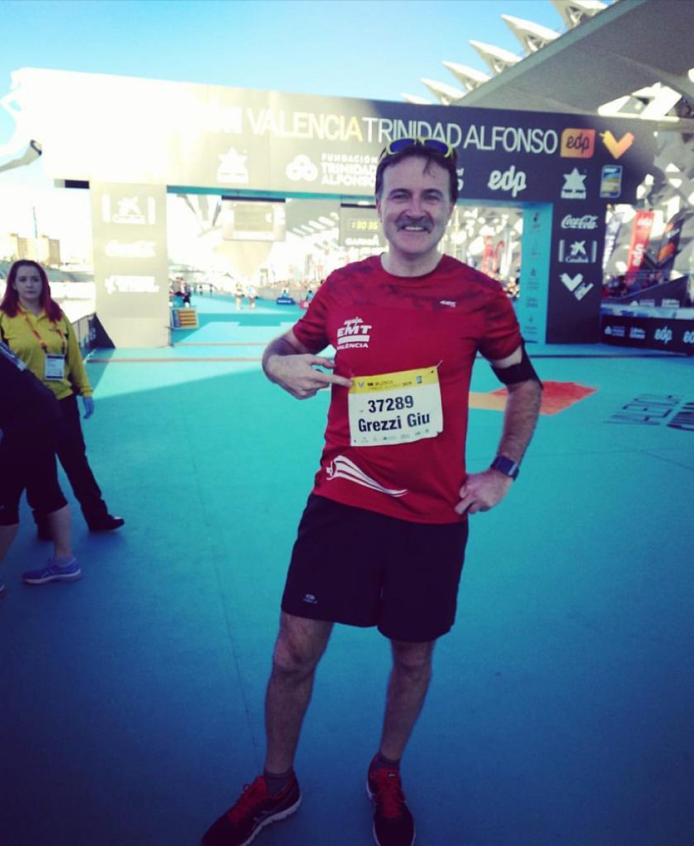 El concejal de Movilidad de València, Giuseppe Grezzi, ha participado en la carrera 10K de la ciudad, la última que se ha celebrado El concejal de Movilidad de València, Giuseppe Grezzi, ha participado en la carrera 10K de la ciudad, la última que se ha celebrado