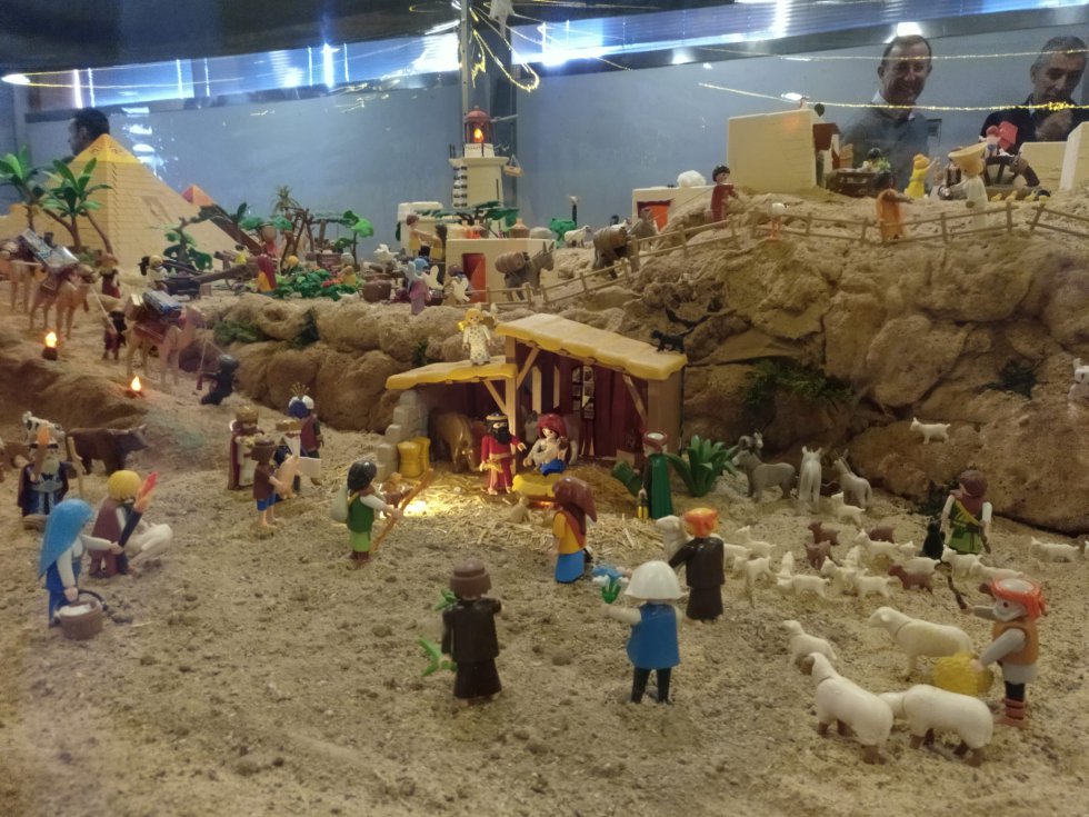 Abre un belén hecho con más de 3.000 muñecos de playmobil en Toledo Abre un belén hecho con más de 3.000 muñecos de playmobil en Toledo
