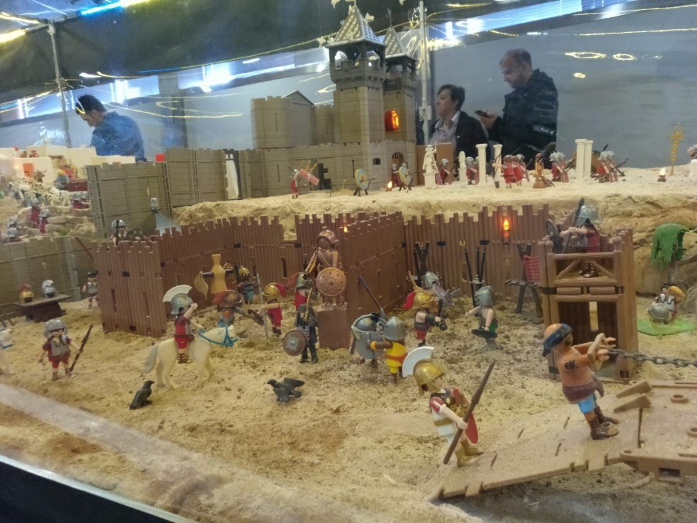 Abre un belén hecho con más de 3.000 muñecos de playmobil en Toledo Abre un belén hecho con más de 3.000 muñecos de playmobil en Toledo
