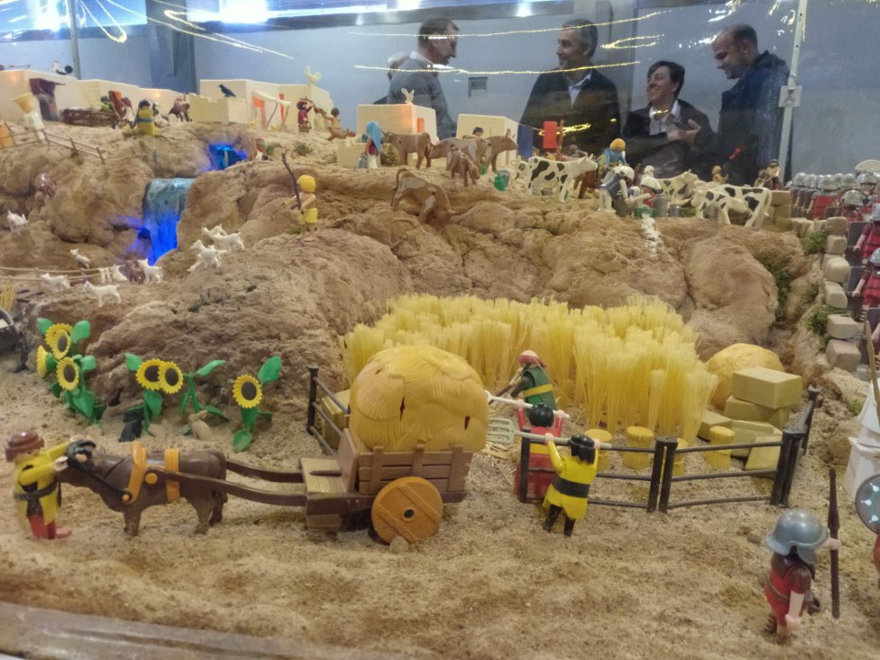 Abre un belén hecho con más de 3.000 muñecos de playmobil en Toledo Abre un belén hecho con más de 3.000 muñecos de playmobil en Toledo