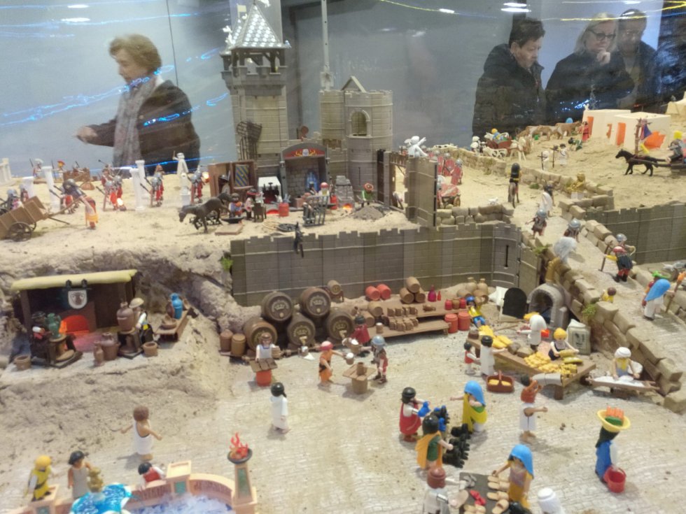 Abre un belén hecho con más de 3.000 muñecos de playmobil en Toledo Abre un belén hecho con más de 3.000 muñecos de playmobil en Toledo