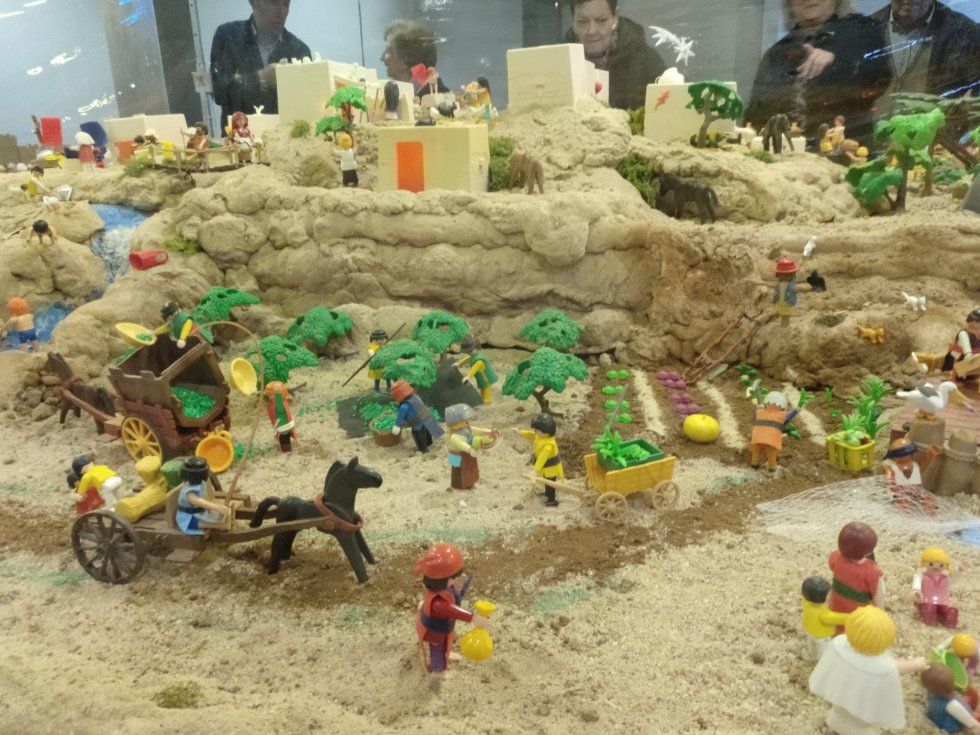 Abre un belén hecho con más de 3.000 muñecos de playmobil en Toledo Abre un belén hecho con más de 3.000 muñecos de playmobil en Toledo