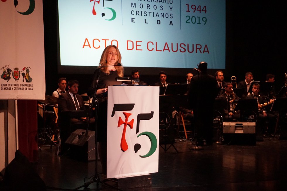 Elda clausura el 75 aniversario de los Moros y Cristianos Elda clausura el 75 aniversario de los Moros y Cristianos