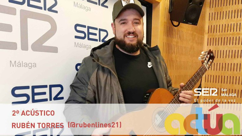 Rubén Torres interpreta su acústico para Actúa 2020 en SER Málaga