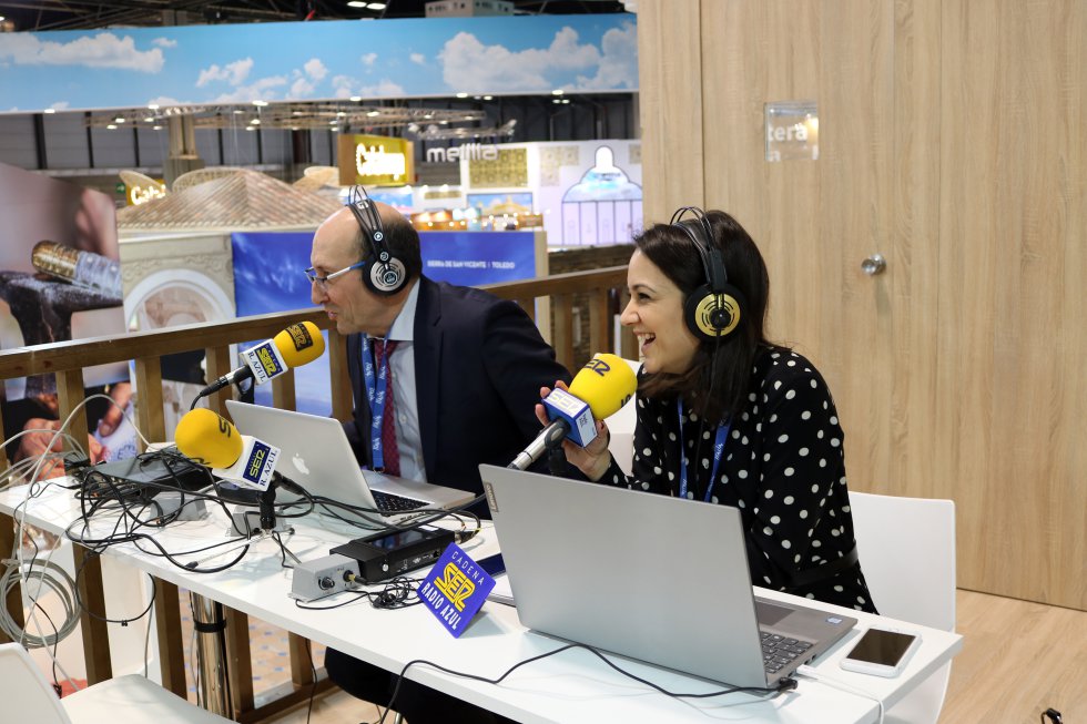 Radio Azul SER, presente en la primera jornada de Fitur -Fotogalería- Radio Azul SER, presente en la primera jornada de Fitur -Fotogalería-