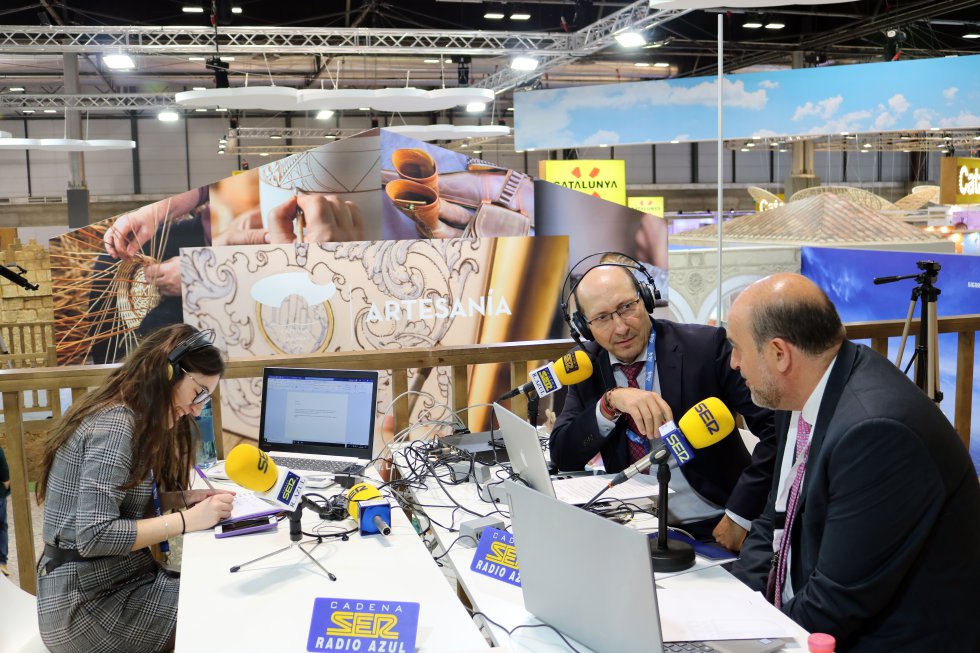 Radio Azul SER, presente en la primera jornada de Fitur -Fotogalería- Radio Azul SER, presente en la primera jornada de Fitur -Fotogalería-