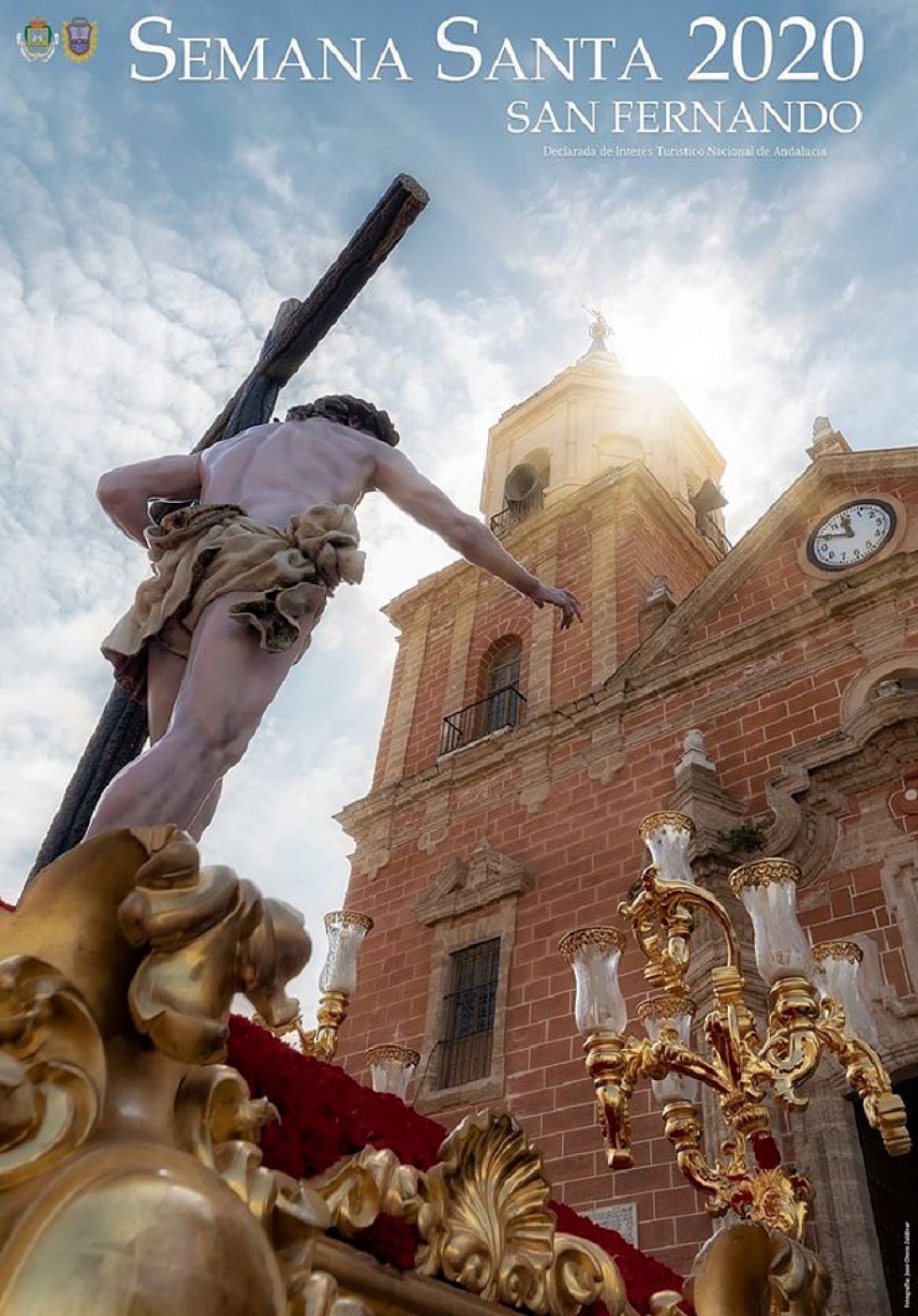 En San Fernando, José Otero fotografía al Señor Resucitado para anunciar la Semana Santa isleña de 2020. En San Fernando, José Otero fotografía al Señor Resucitado para anunciar la Semana Santa isleña de 2020.
