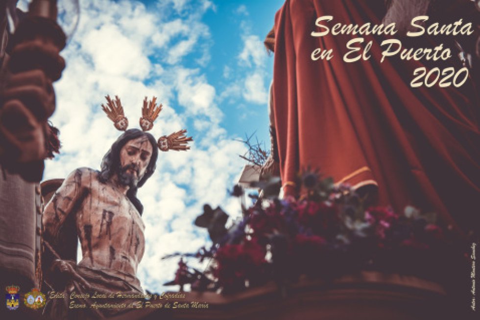 En El Puerto de Santa María, la imagen titular de la Hermandad de la Flagelación es el protagonista, en una fotografía horizontal, obra de Antonio Montero Sánchez. En El Puerto de Santa María, la imagen titular de la Hermandad de la Flagelación es el protagonista, en una fotografía horizontal, obra de Antonio Montero Sánchez.