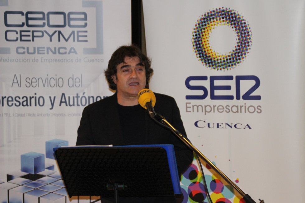 El director de Hoy por Hoy Cuenca, Paco Auñón, fue el encargado de conducir el acto El director de Hoy por Hoy Cuenca, Paco Auñón, fue el encargado de conducir el acto
