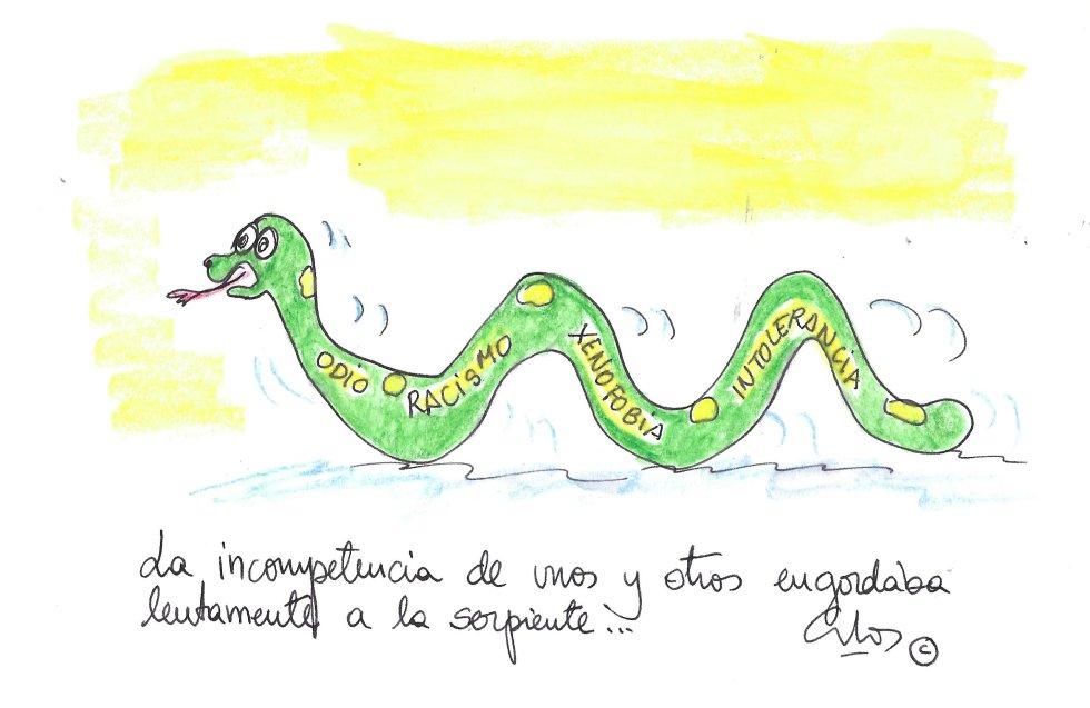 La viñeta de Villanueva, "serpiente" La viñeta de Villanueva, "serpiente"