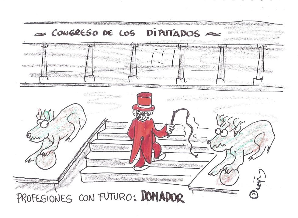 La viñeta de Villanueva, "Domador" La viñeta de Villanueva, "Domador"
