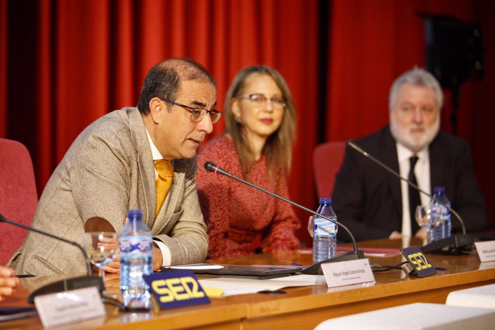 Miguel Ángel Castro, rector de la Universidad de Sevilla Miguel Ángel Castro, rector de la Universidad de Sevilla