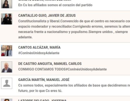 20 Afiliados De Ciudadanos Jaen Aspiran A Tener Voto En El Futuro Del Partido Radio Jaen Cadena Ser