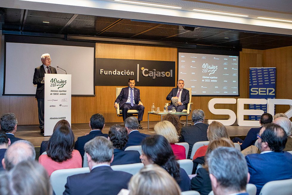 Moreno inaugura el ciclo #Andalucía40SER Moreno inaugura el ciclo #Andalucía40SER