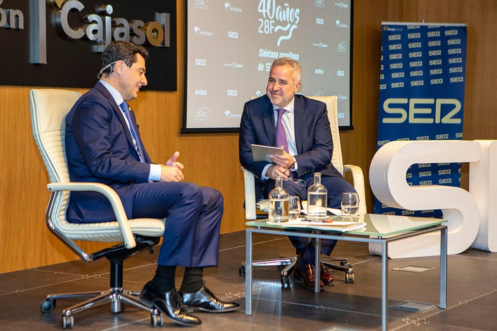 Moreno inaugura el ciclo #Andalucía40SER Moreno inaugura el ciclo #Andalucía40SER