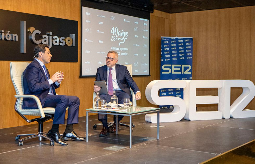 Moreno inaugura el ciclo #Andalucía40SER Moreno inaugura el ciclo #Andalucía40SER