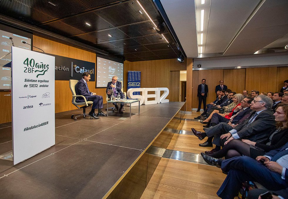 Moreno inaugura el ciclo #Andalucía40SER Moreno inaugura el ciclo #Andalucía40SER