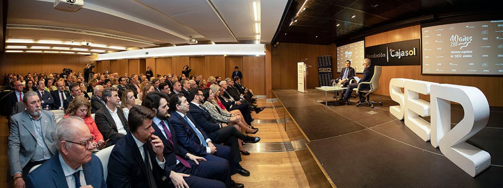 Moreno inaugura el ciclo #Andalucía40SER Moreno inaugura el ciclo #Andalucía40SER