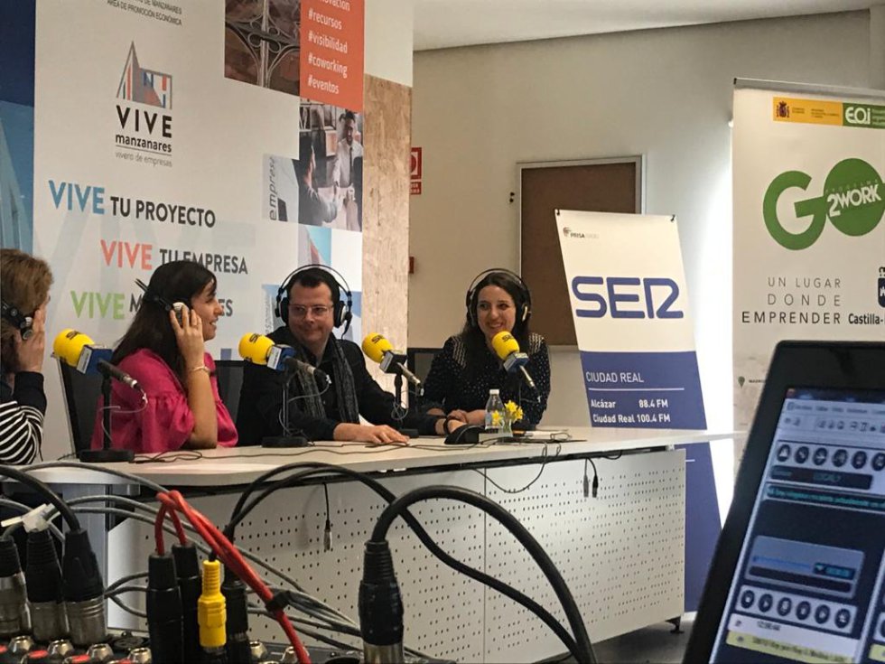 Especial Hoy por Hoy Ciudad real y provincia, desde el Coworking Escuela de organización Industrial Junta de Comunidades en Manzanares Especial Hoy por Hoy Ciudad real y provincia, desde el Coworking Escuela de organización Industrial Junta de Comunidades en Manzanares