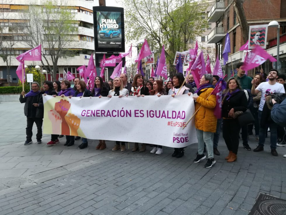 Las imágenes del 8M en Ciudad Real Las imágenes del 8M en Ciudad Real