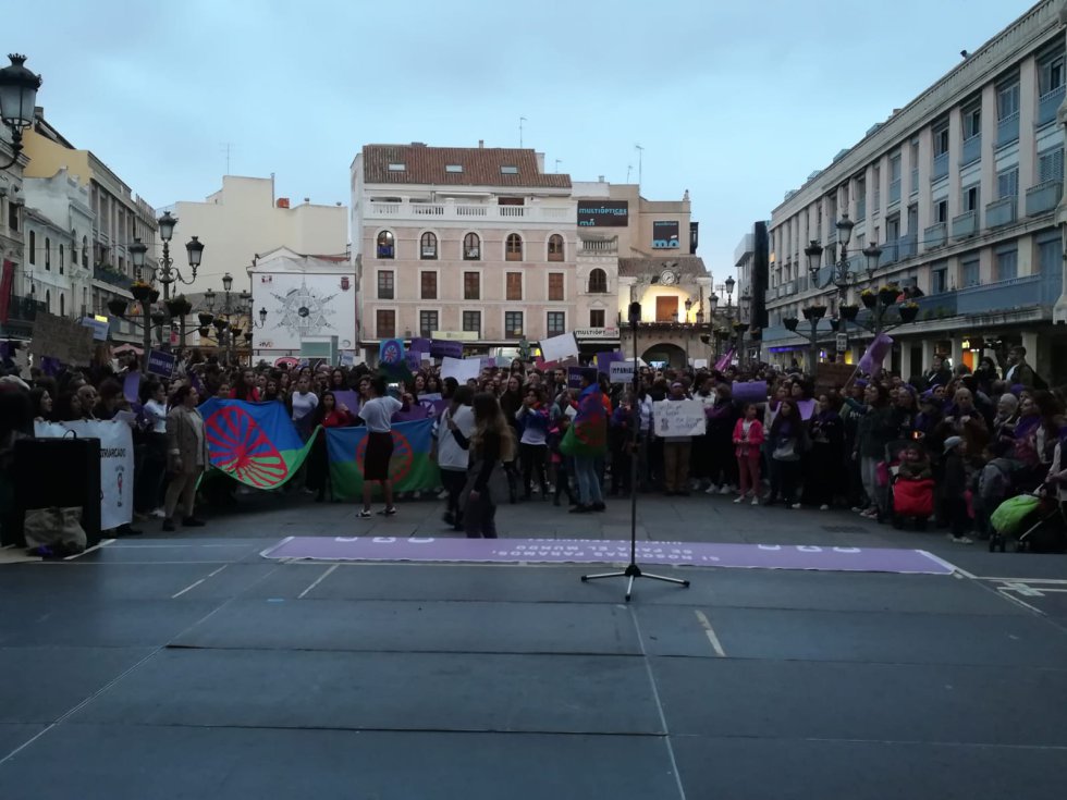 Las imágenes del 8M en Ciudad Real Las imágenes del 8M en Ciudad Real