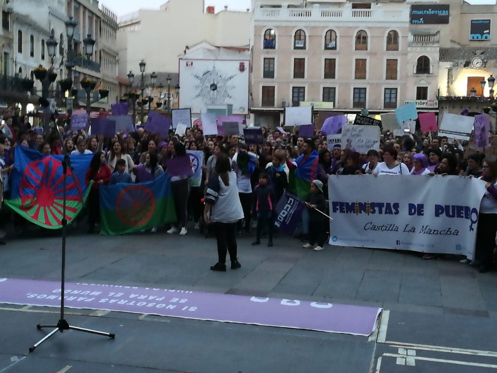 Las imágenes del 8M en Ciudad Real Las imágenes del 8M en Ciudad Real