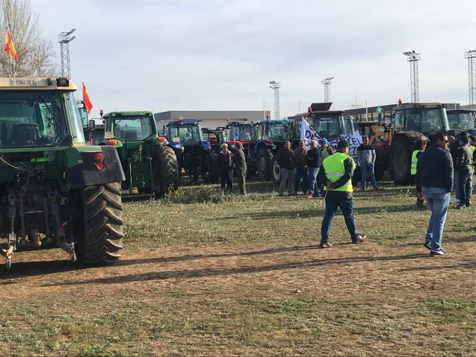 El campo "paraliza" la provincia de Ciudad Real El campo "paraliza" la provincia de Ciudad Real
