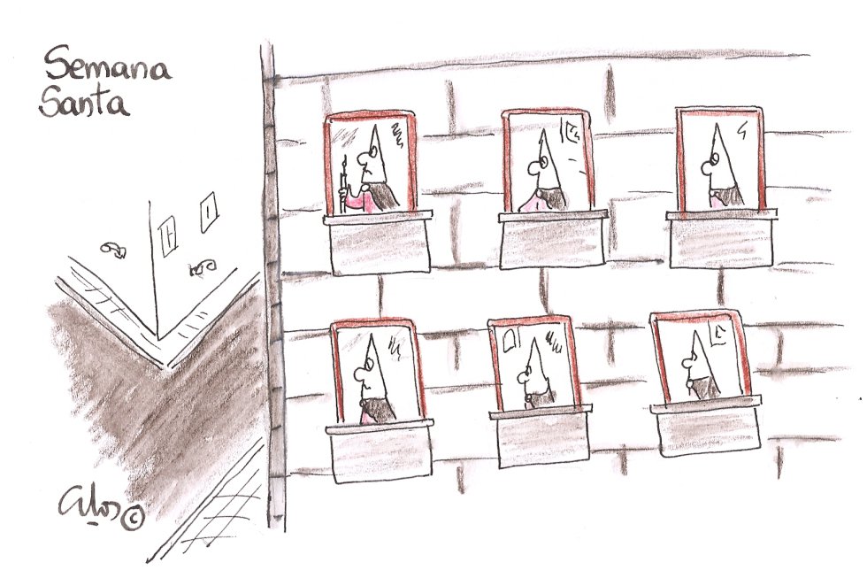 La viñeta de Villanueva, Semana Santa La viñeta de Villanueva, Semana Santa