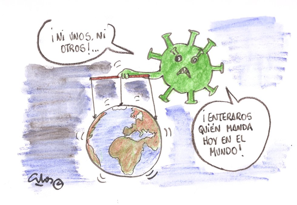 La viñeta de Villanueva, el amo del mundo. La viñeta de Villanueva, el amo del mundo.