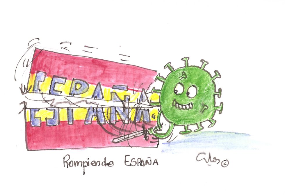 La viñeta de Villanueva, rompiendo España. La viñeta de Villanueva, rompiendo España.