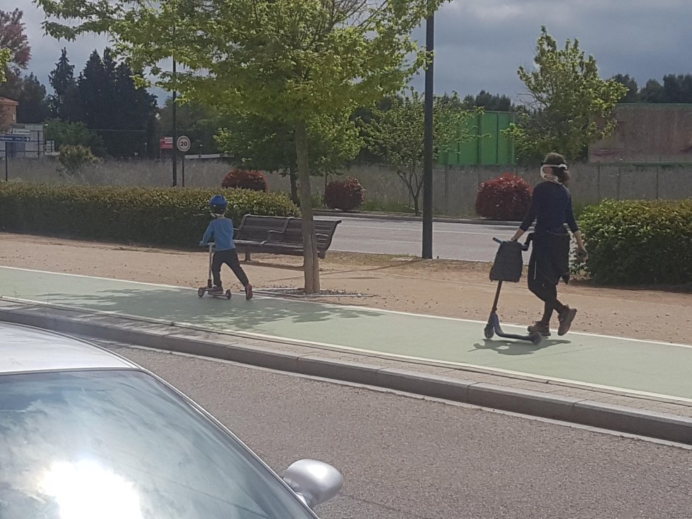 Los niños de Albacete salen a la calle 45 días después del Estado de Alarma Los niños de Albacete salen a la calle 45 días después del Estado de Alarma