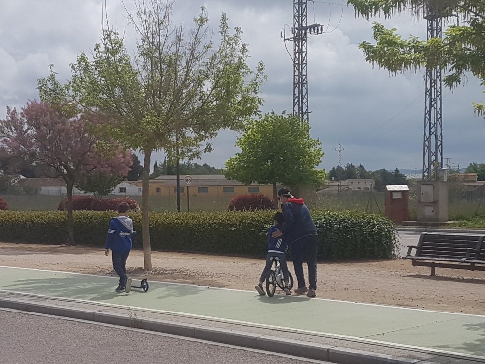 Los niños de Albacete salen a la calle 45 días después del Estado de Alarma Los niños de Albacete salen a la calle 45 días después del Estado de Alarma