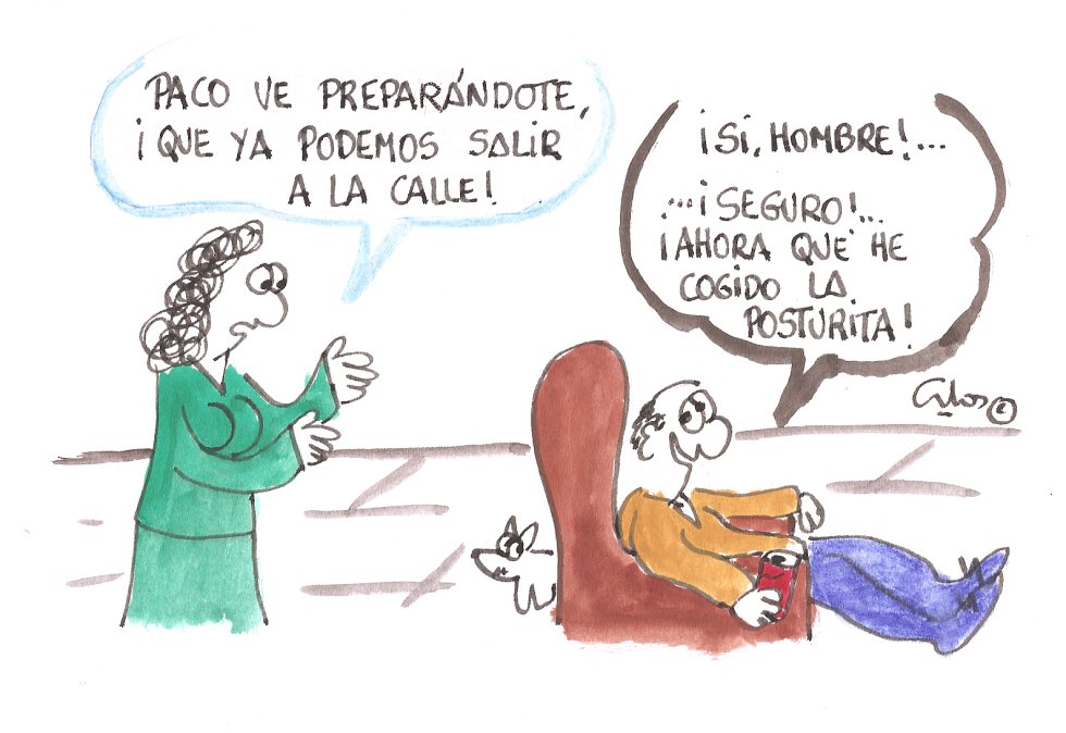 La viñeta de Villanueva, a la calle. La viñeta de Villanueva, a la calle.