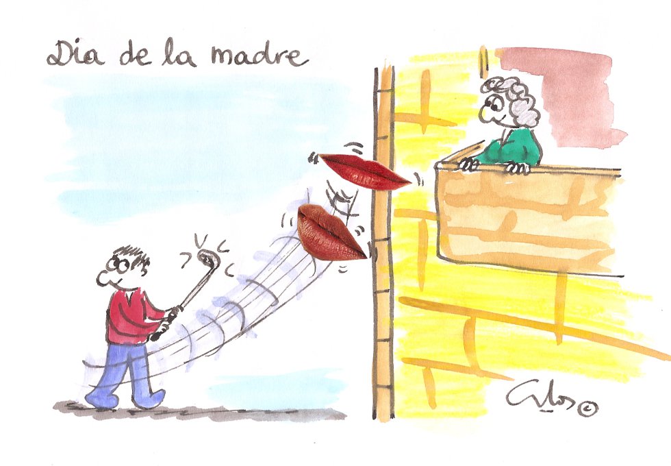 La viñeta de Villanueva, Día de la Madre. La viñeta de Villanueva, Día de la Madre.