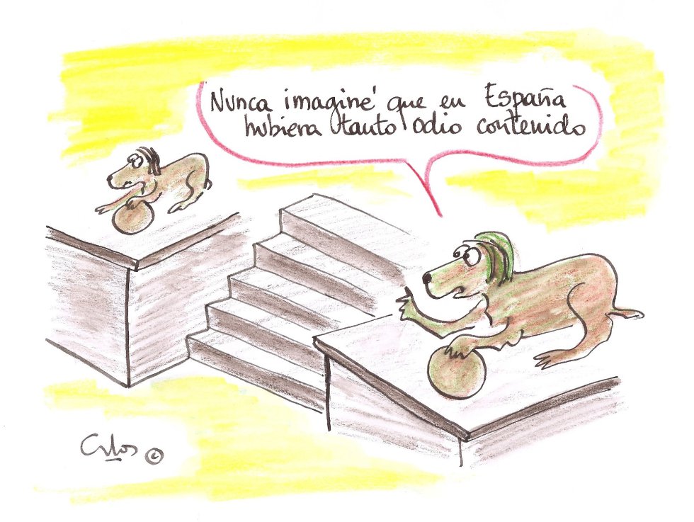 La viñeta de Villanueva, el odio contenido. La viñeta de Villanueva, el odio contenido.