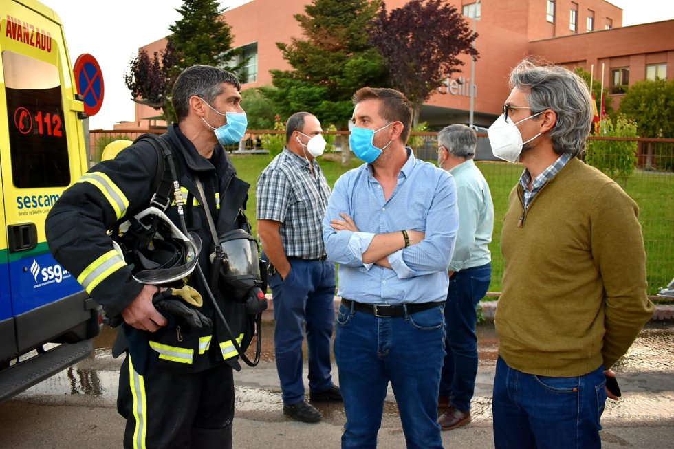 Imagen del incendio Imagen del incendio