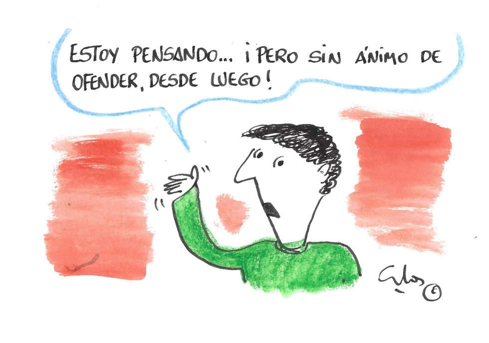 La viñeta de Villanueva, pienso. La viñeta de Villanueva, pienso.