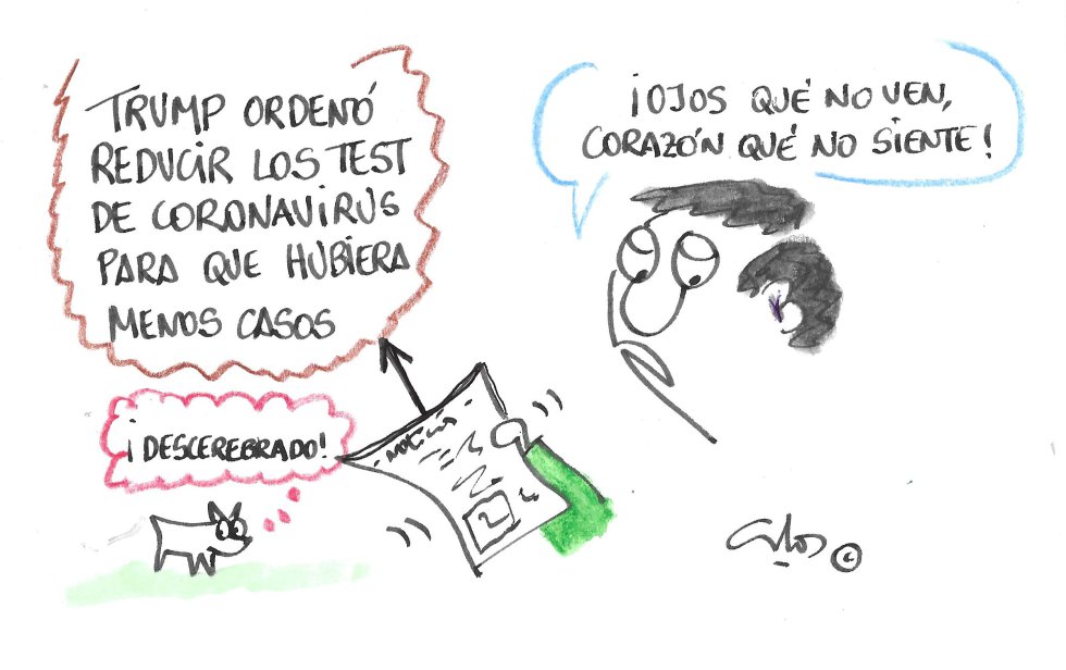 La viñeta de Villanueva, ojos que no ven... La viñeta de Villanueva, ojos que no ven...