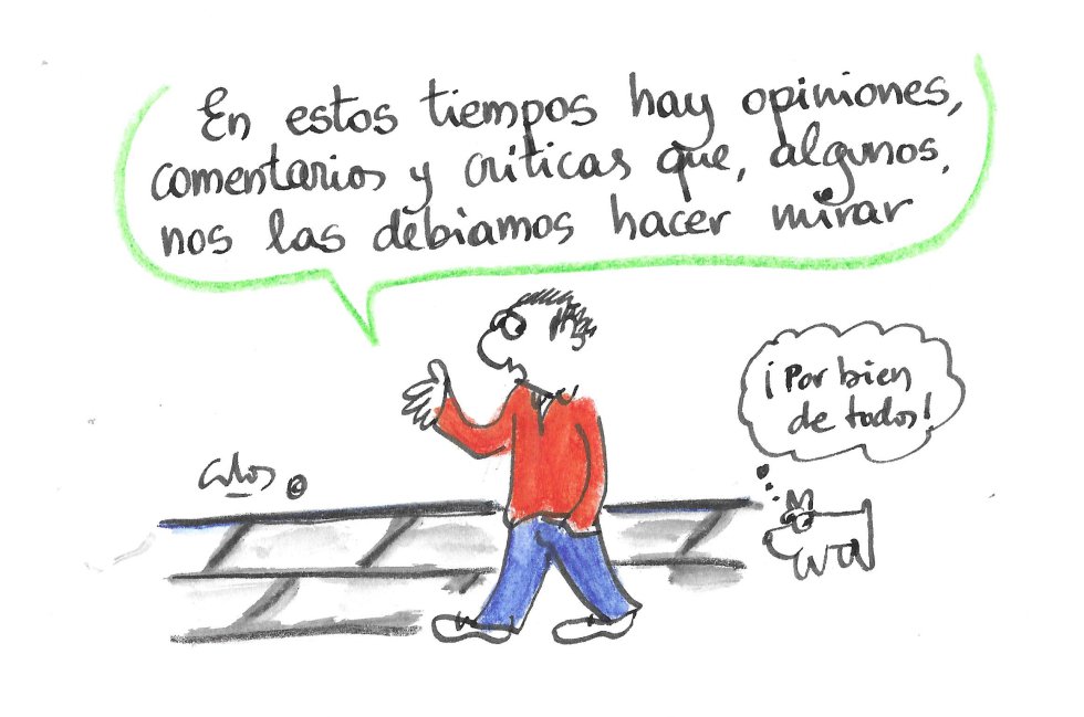La viñeta de Villanueva, hacérnoslo mirar La viñeta de Villanueva, hacérnoslo mirar