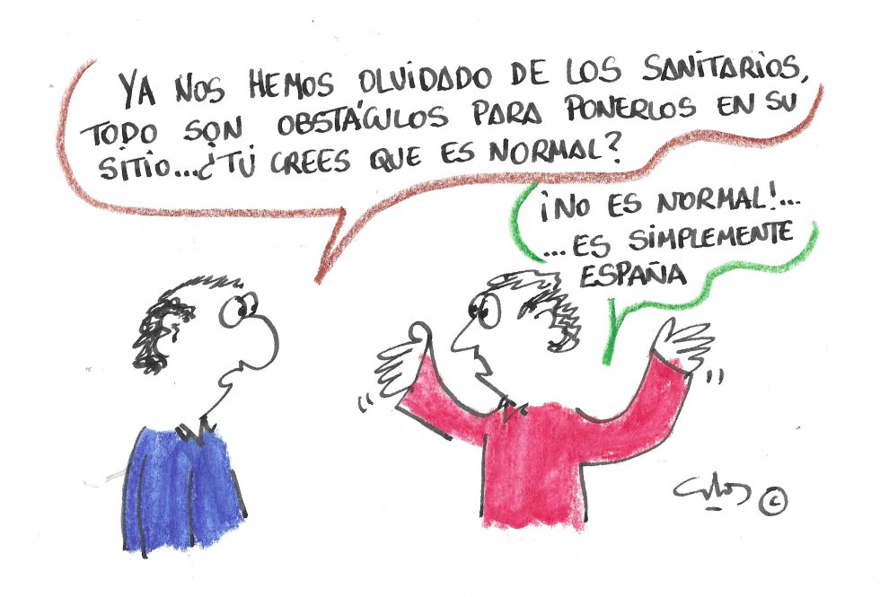 La viñeta de Villanueva, simplemente España. La viñeta de Villanueva, simplemente España.