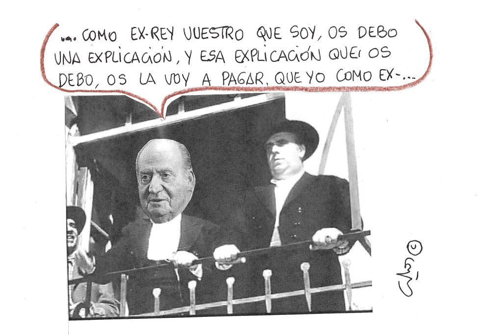 la viñeta de Villanueva, "os debo una explicación" la viñeta de Villanueva, "os debo una explicación"