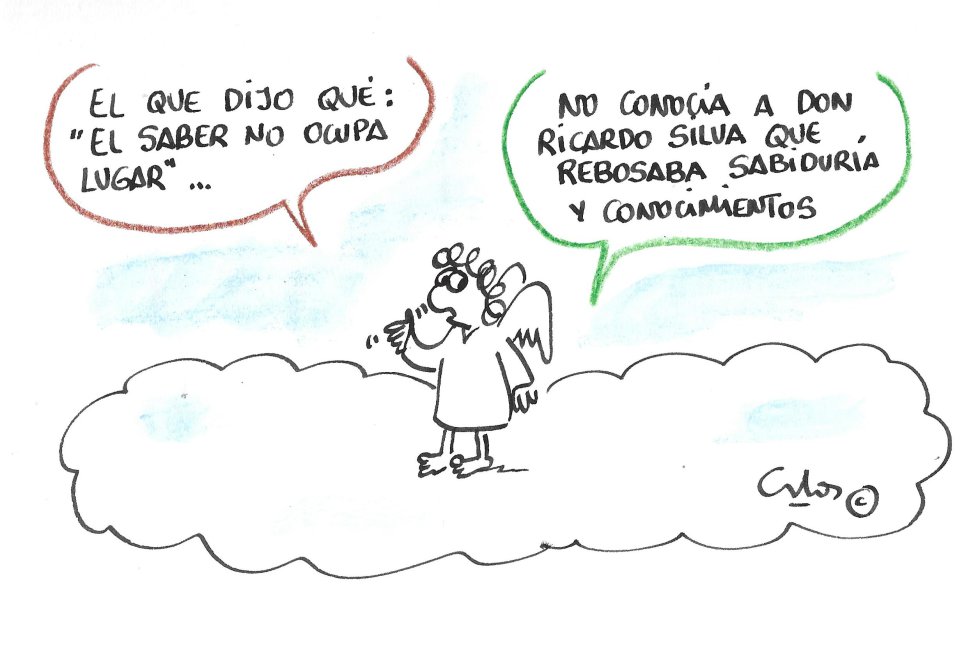 La viñeta de Villanueva, Don Ricardo Silva La viñeta de Villanueva, Don Ricardo Silva