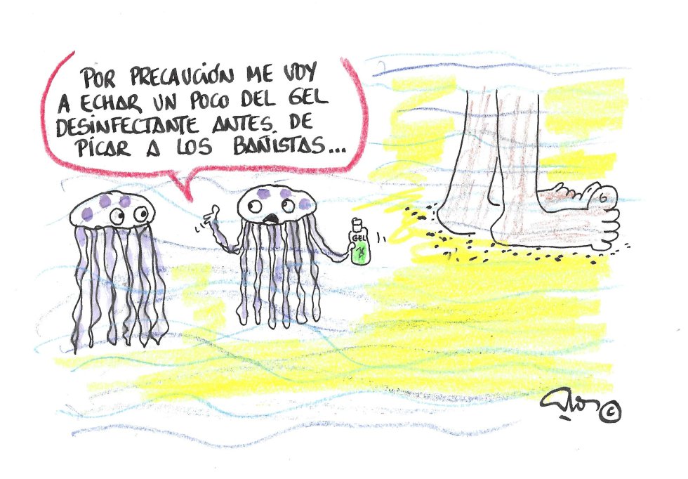 La viñeta de Vuillanueva. medusas La viñeta de Vuillanueva. medusas