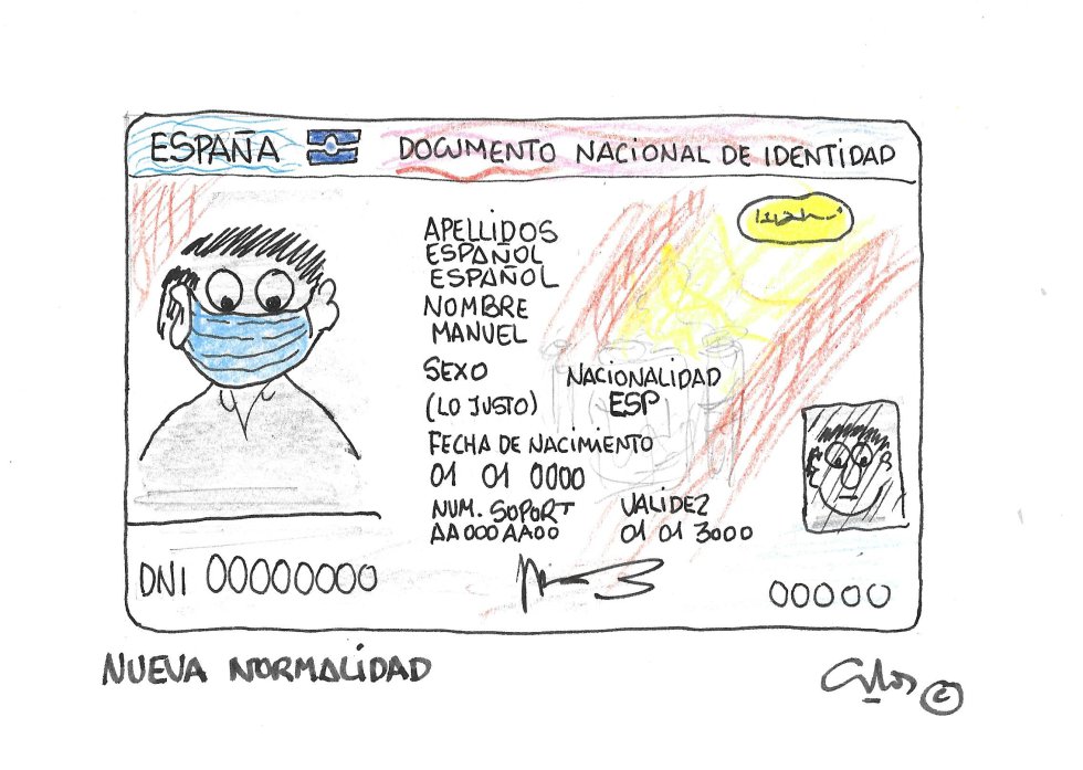 La viñeta de Villanueva, nuevo DNI La viñeta de Villanueva, nuevo DNI