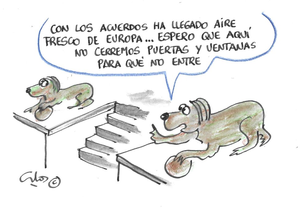 La viñeta de Villanueva, aire fresco La viñeta de Villanueva, aire fresco