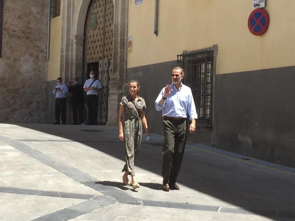 La visita de los reyes a Aspadec y al casco antiguo de Cuenca en imágenes La visita de los reyes a Aspadec y al casco antiguo de Cuenca en imágenes