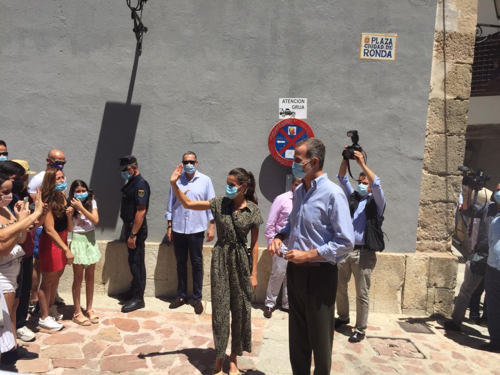 La visita de los reyes a Aspadec y al casco antiguo de Cuenca en imágenes La visita de los reyes a Aspadec y al casco antiguo de Cuenca en imágenes
