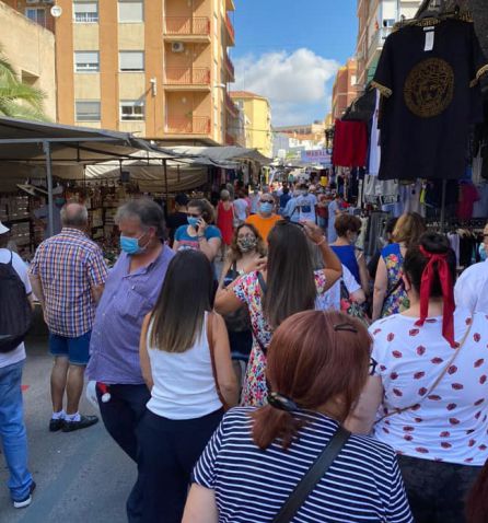 Activity at the Elda market