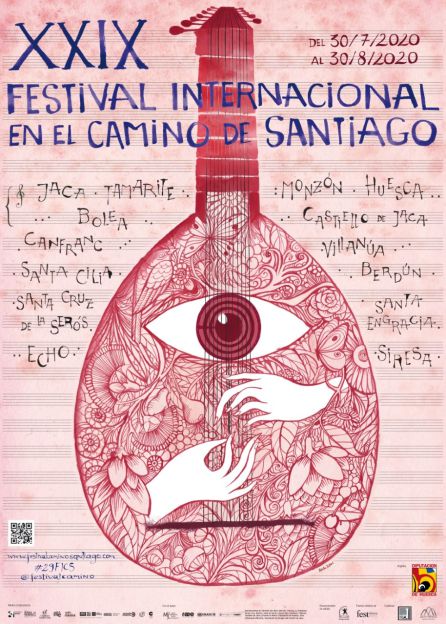 Cartel del XXIX Festival Internacional en el Camino de Santiago