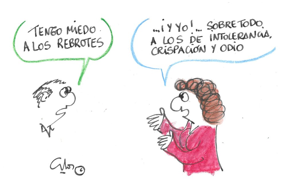 Rebrotes. Rebrotes.